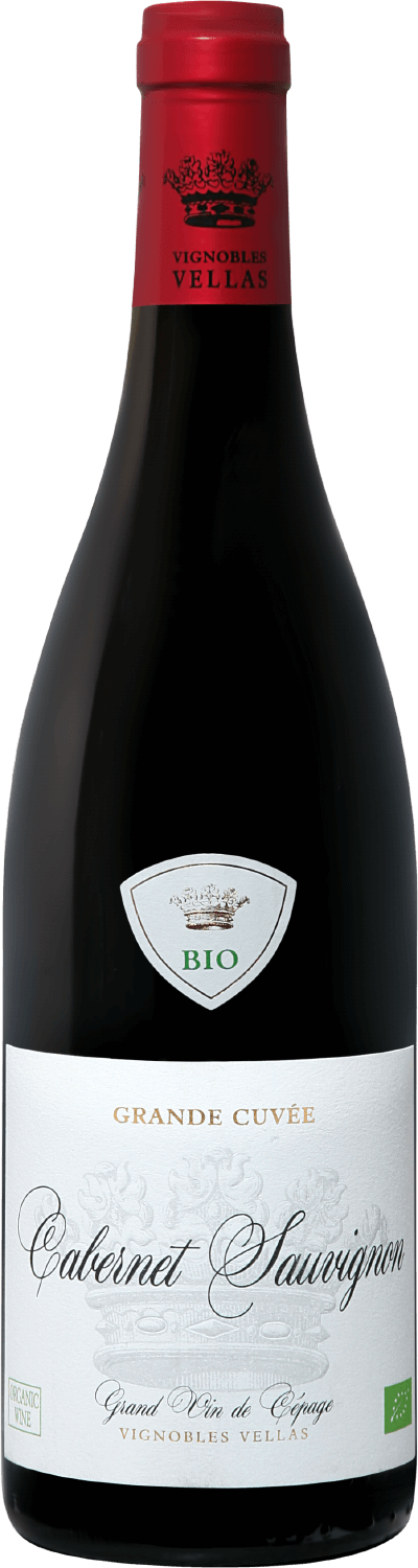 Виньобль Веллас Гранд Кюве БИО Каберне Совиньон 0.75 л