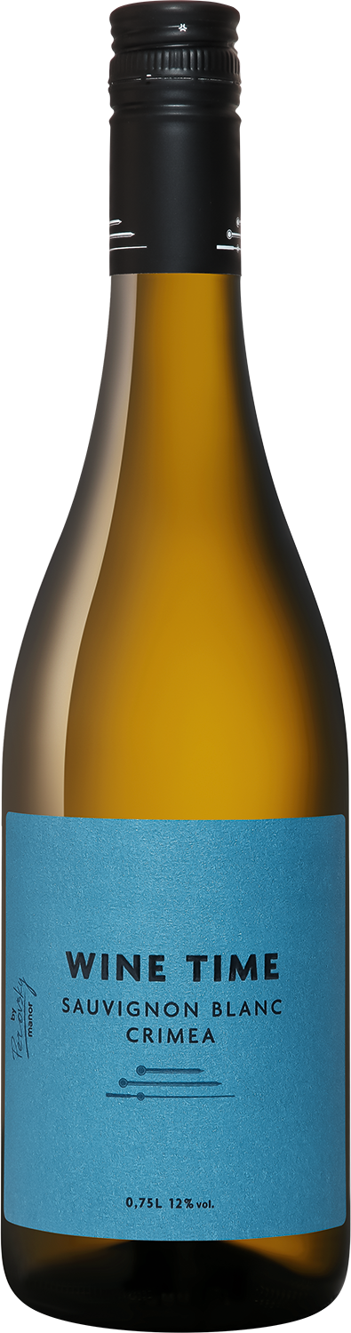 Вайн Тайм Совиньон Блан Крым Вейн унд Вассер 2022 0.75 л