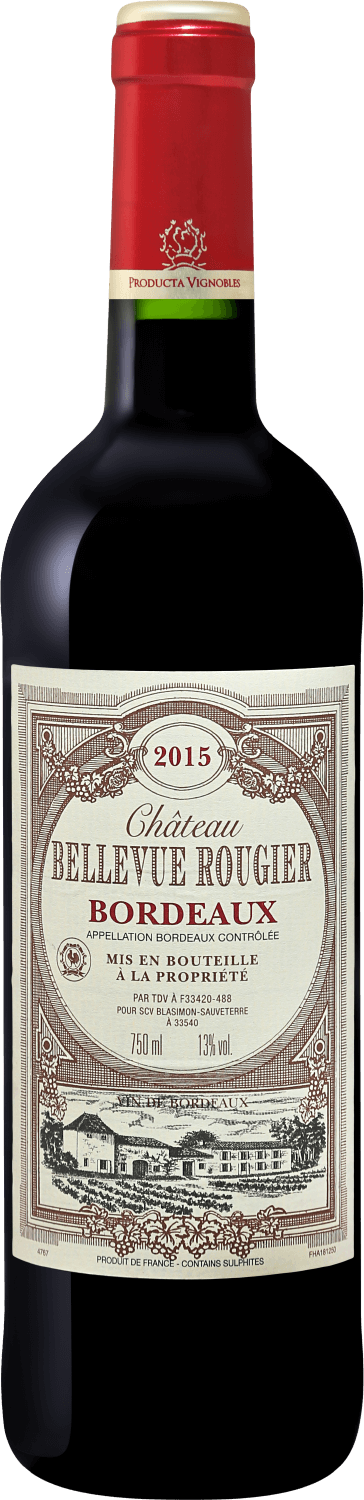 Шато Бельвю Ружье Бордо AOC 2006 0.75&nbsp;л