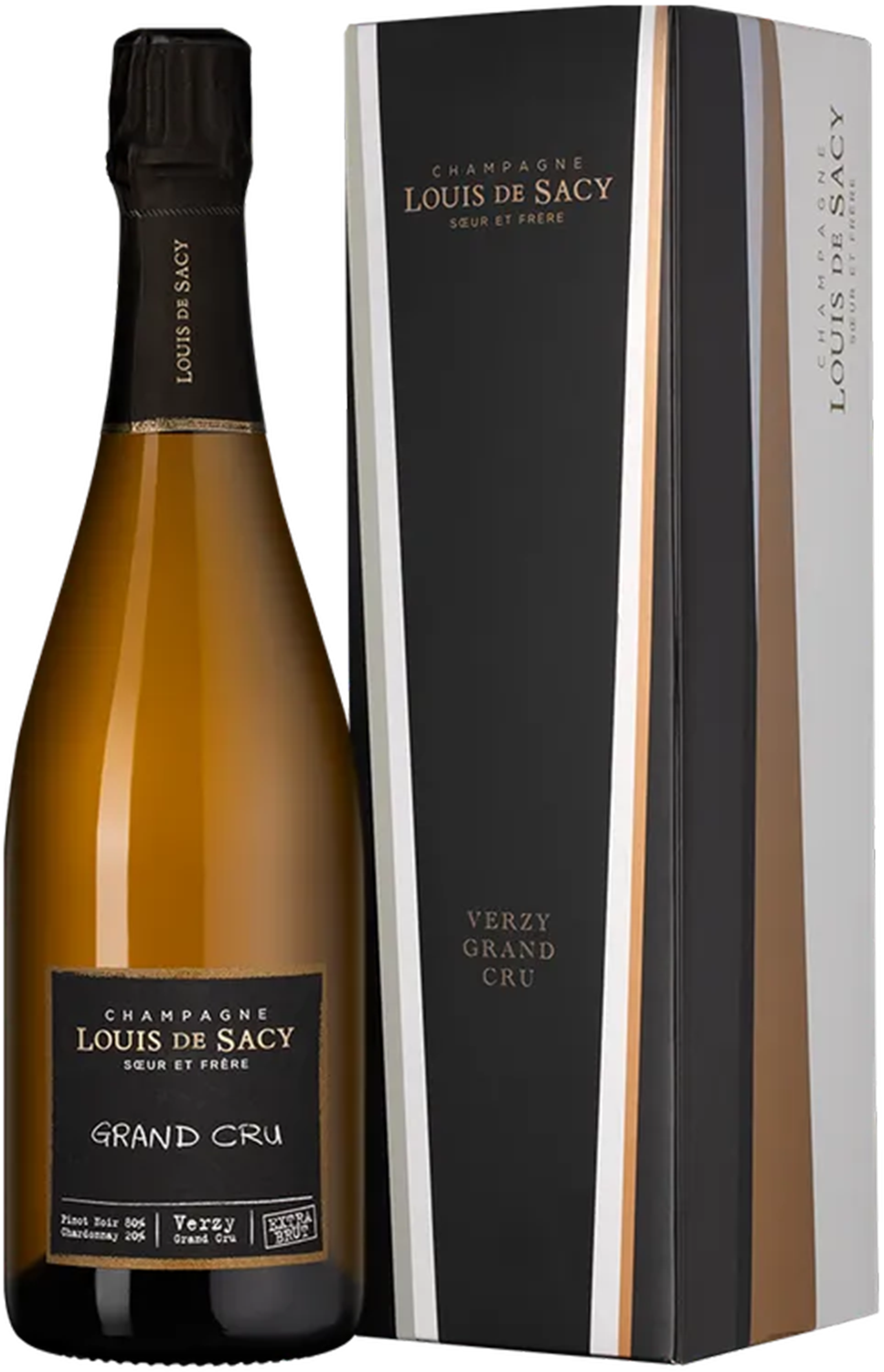 Гран Крю Шампань AOC Луи де Саси в подарочной упаковке 0.75 л