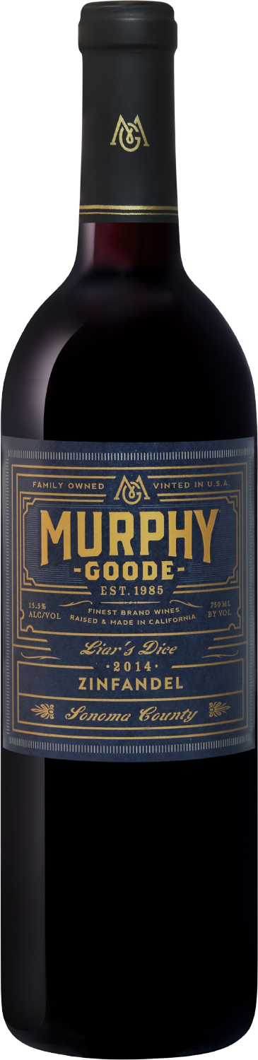Лайарс Дайс Зинфандель Сонома Каунти AVA Мёрфи Гуд 2015 0.75 л