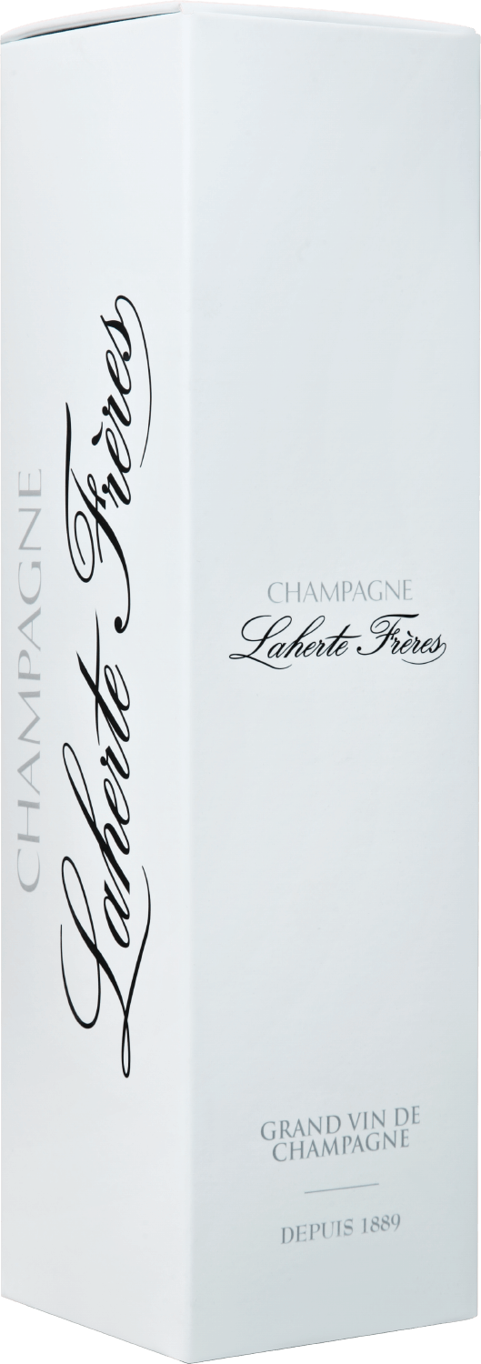 Блан де Блан Брют Натюр Шампань AOС Лаэрт Фрер в подарочной упаковке - 0.75 л