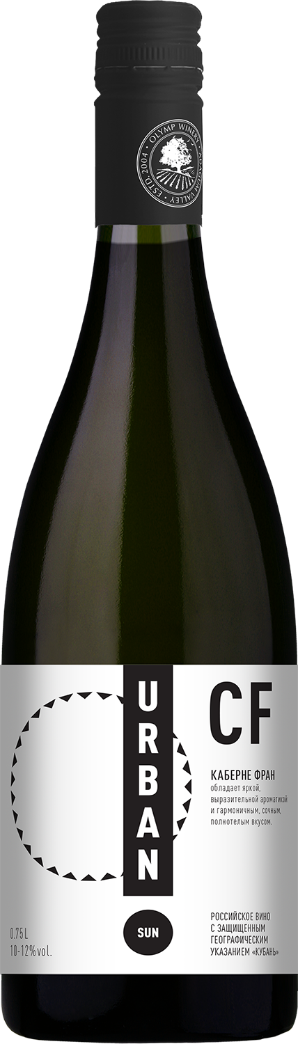 Вино Urban Sun Cabernet Franc Kuban', 0.75 л