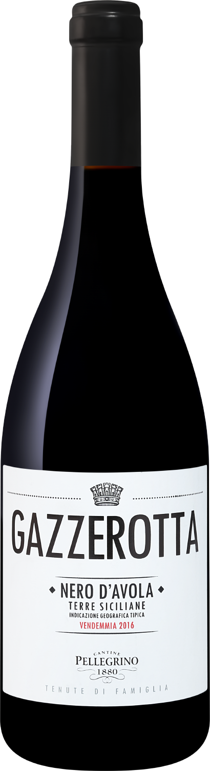 Гадзеротта Неро д‘Авола Сицилия DOC Карло Пеллегрино 2018 0.75 л