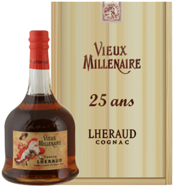Коньяк Lheraud Cognac Vieux Millenaire (gift box)  Lheraud Cognac Vieux Millenaire (gift box)