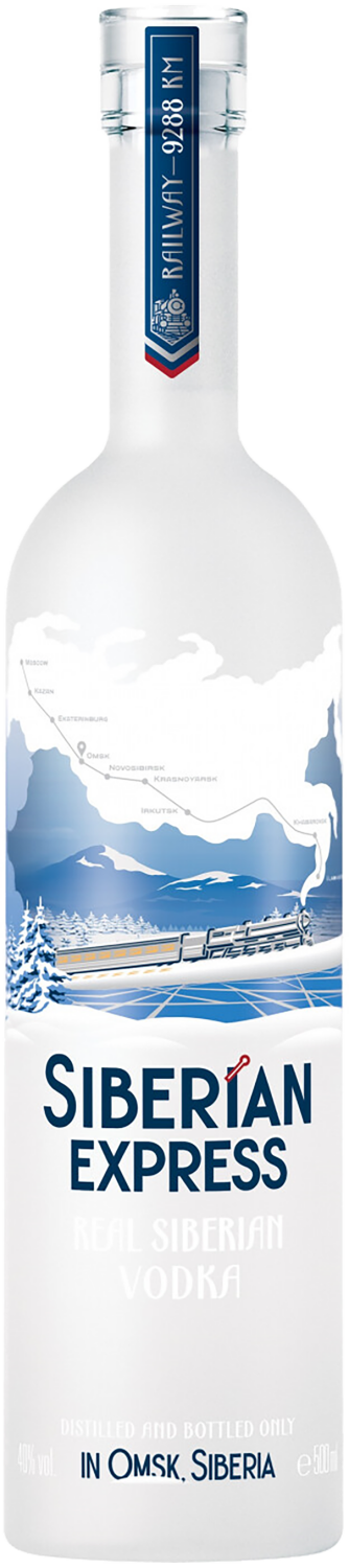 Водка Siberian Express 0.5 л (Сибирский Экспресс), купить в магазине в ...