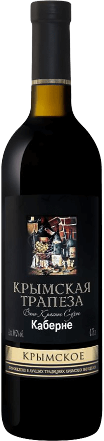 Крымская Трапеза Каберне 2018 0.75 л