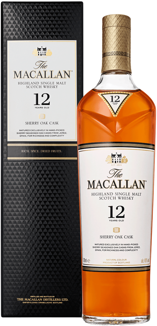 Виски Macallan Sherry Oak Cask Highland Single Malt Scotch Whisky 12 y.o. (gift box) Macallan Sherry Oak Cask Highland Single Malt Scotch Whisky 12 y.o. (gift box)