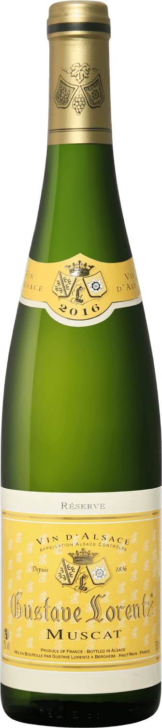 Мускат Резерв Эльзас AOC Гюстав Лоренц 2010 0.75&nbsp;л