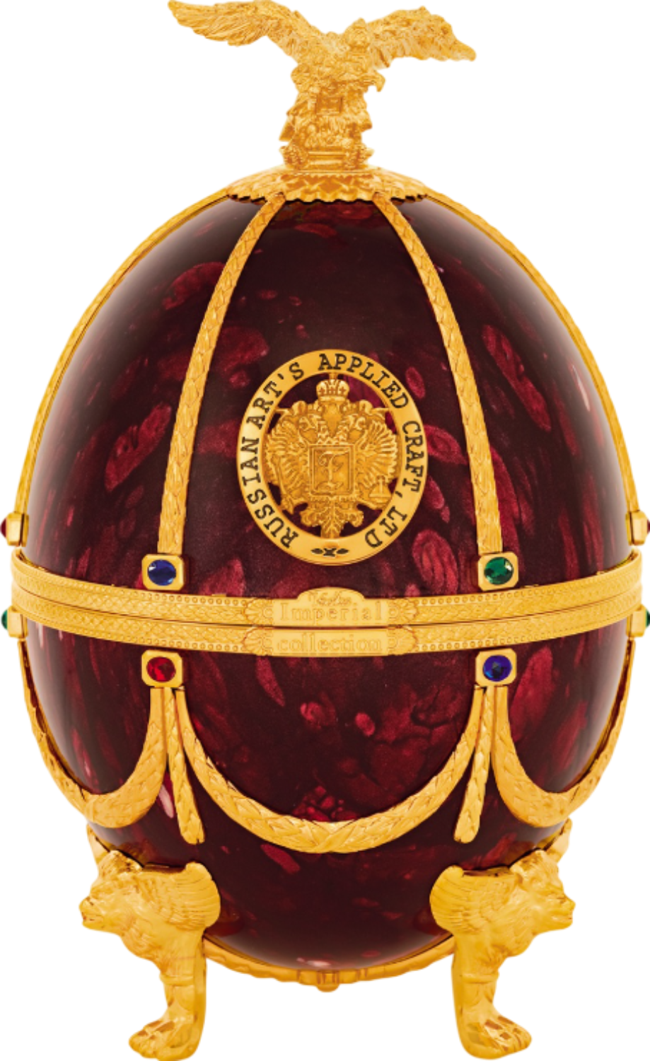 Императорская Коллекция Супер Премиум графин-яйцо рубин в бархатном футляре 0.7 л