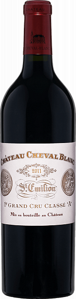Вино Chateau Cheval Blanc Saint-Emilion Grand Cru AOC, 0.75 л