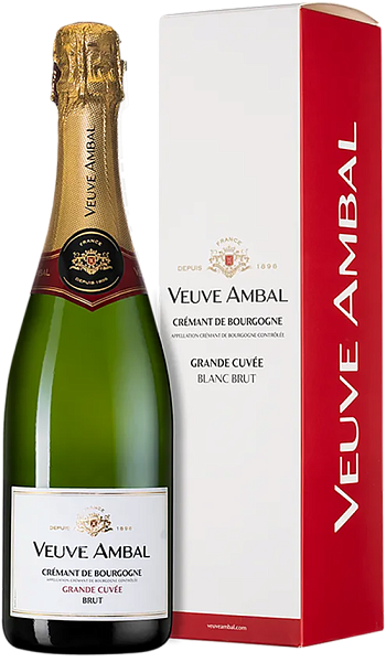 Grande Cuvee Blanc Cremant de Bourgogne AOC Brut Veuve Ambal (gift box), 0.75 л в Нижнем Новгороде