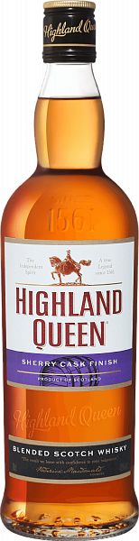 Виски Highland Queen Sherry Cask Finish Blended Scotch Whisky, 0.7 л