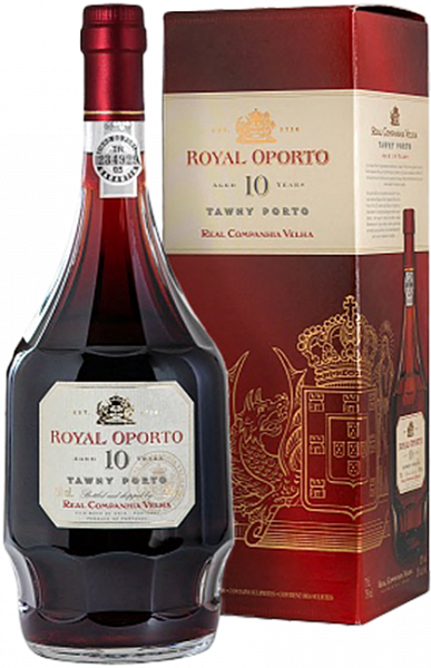 Royal Oporto 10 Year Old Tawny Porto Real Companhia Velha (gift box), 0.75 л