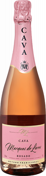 Marques de Lares Rosado Brut Cava DO Lopez Morenas, 0.75 л в Нижнем Новгороде