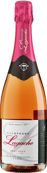 Champagne Lagache Champagne AOC Brut Rose Premier Cru, 0.75 л в Нижнем Новгороде