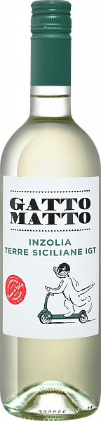 Gatto Matto Inzolia Terre Siciliane IGT Villa Degli Olmi, 0.75 л в Нижнем Новгороде