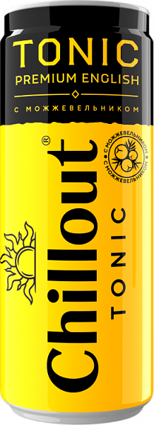 ChillOut Premium English Tonic, 0.33 л