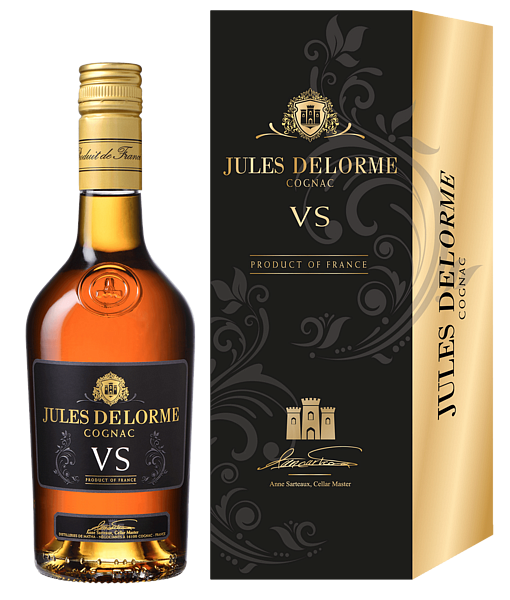 Jules Delorme Cognac VS (gift box), 0.5 л