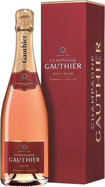 Gauthier Rose Champagne AOC Maison Burtin (gift box), 0.75 л в Нижнем Новгороде