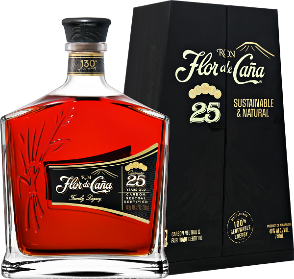 Flor de Cana 25 Centenario Licorera de Nicaragua (gift box), 0.75 л в Нижнем Новгороде