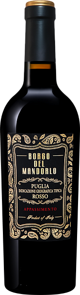 Borgo del Mandorlo Rosso Appassimento Puglia IGT Botter, 0.75 л в Нижнем Новгороде