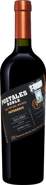 Postales Roble Malbec Patagonia IG Bodega del Fin Del Mundo, 0.75 л в Нижнем Новгороде