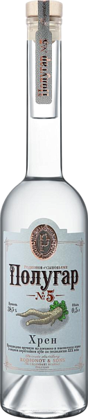 Polugar №5 Horseradish, 0.5 л в Нижнем Новгороде