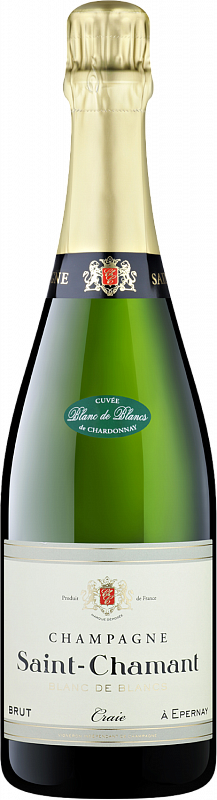 Шампань Сен-Шаман Крэ Блан де Блан Брют Шампань AOC 0.75 л
