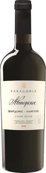 Avtorskoe Chardonnay-Aligote Fanagoria, 0.75 л в Нижнем Новгороде