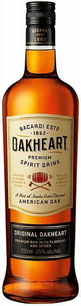 Bacardi Oakheart Spirit Drink, 0.7 л