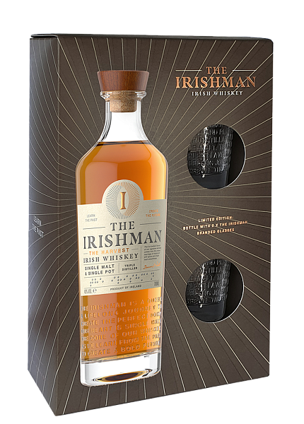 The Irishman The Harvest Blended Irish Whiskey (gift box with 2 glasses), 0.7 л в Нижнем Новгороде