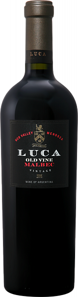 Вино Old Vine Malbec Uco Valley Luca Winery , 0.75 л