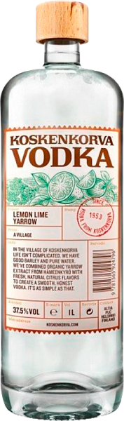 Koskenkorva Lemon Lime Yarrow, 1 л в Нижнем Новгороде