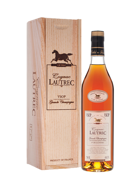 Lautrec Cognac VSOP Grande Champagne Premier Cru (gift box), 0.7 л в Нижнем Новгороде
