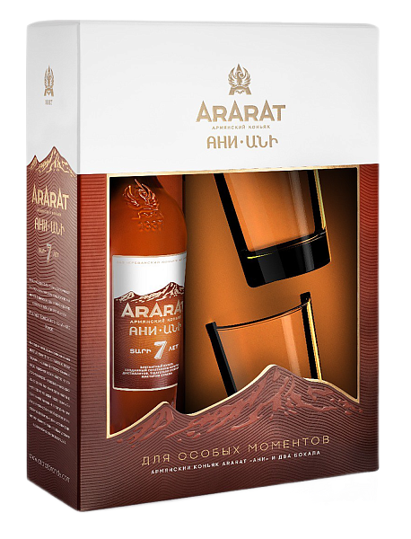 ARARAT Ani 7 y.o.(gift set with 2 glasses), 0.7 л в Нижнем Новгороде